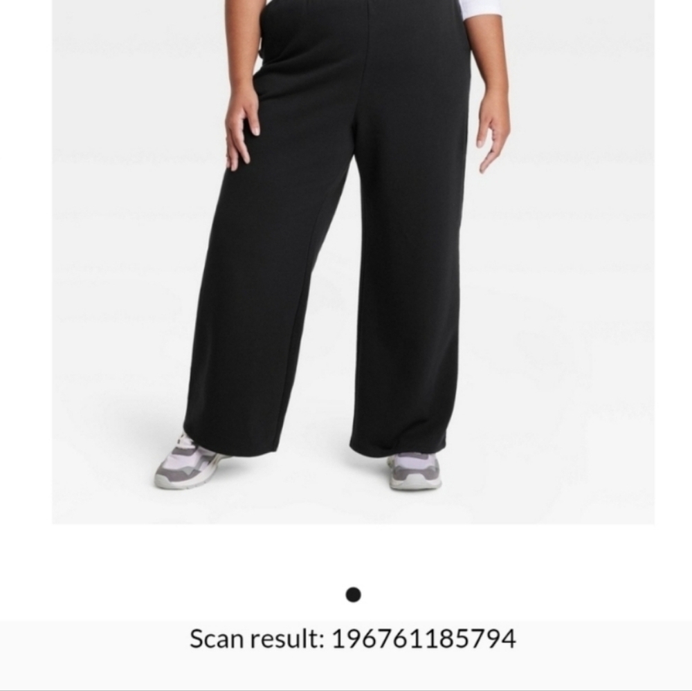 4X Ava&Viv Wide leg sweat pants NWT